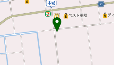 ヘアーメイクファインの地図画像