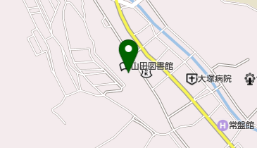 嘉麻市 山田地区公民館の地図画像