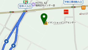 武田メガネイオン甘木店の地図画像