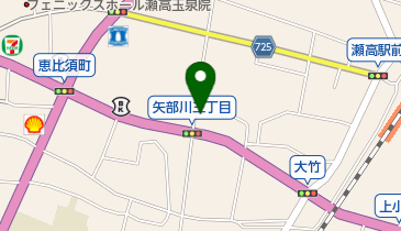 ウィングエースみやま教室の地図画像