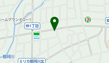 クリーニングセンタートムの地図画像