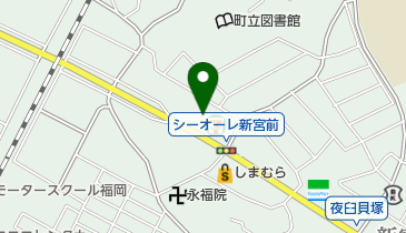 香椎青果新宮事業所の地図画像