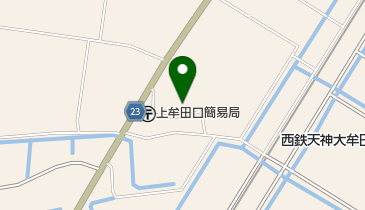 夢女髪美容室の地図画像