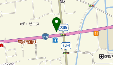 セブンプラザ佐賀店の地図画像