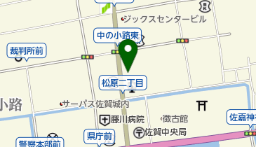 B-POINTの地図画像