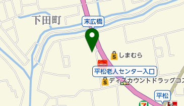アフラック募集代理店田中保険サービスの地図画像