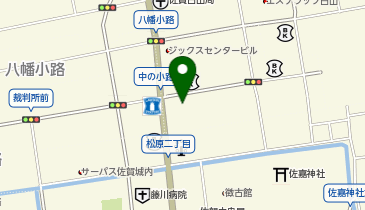 佐賀県県営住宅佐賀管理室の地図画像