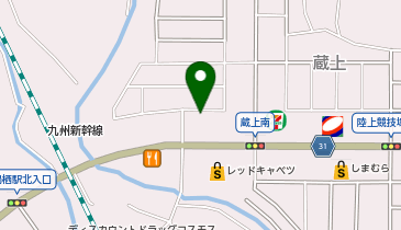 九州インターワークスの地図画像