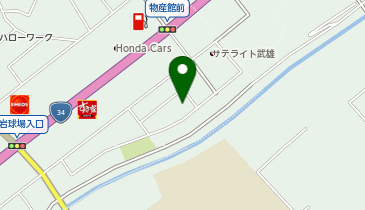 メディカルカイロひまわり武雄院の地図画像