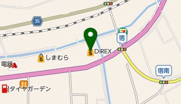 大三ミート産業株式会社ダイレックス江北店の地図画像