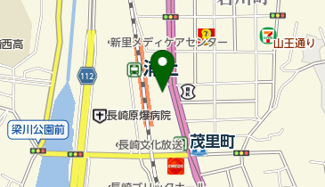 浦上電機の地図画像