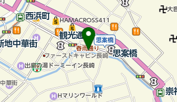 宝石の和光 思案橋本店の地図画像