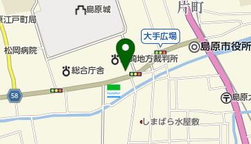 株式会社九州テクノ島原営業所の地図画像