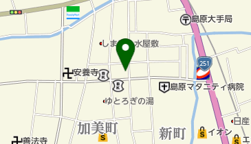 お菓子のグランパの地図画像