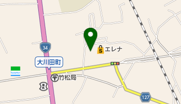 BS竹松店の地図画像