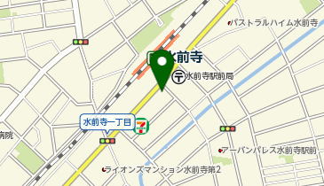 アミティーイングリッシュスクール熊本水前寺校の地図画像