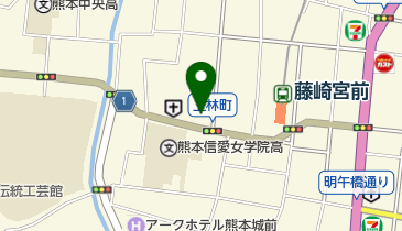 美容室こどもの日の地図画像