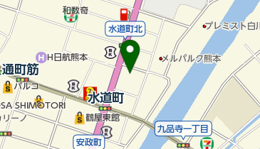 熊本県庁 商工労働局 労働雇用創生課 しごと相談・支援センター 生活相の地図画像