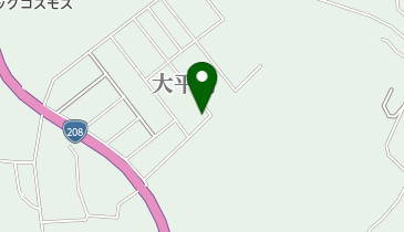 ブルームーンの地図画像