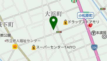 アクアクララショップ天草の地図画像