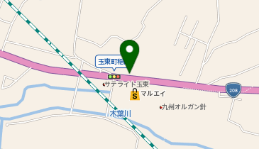 小柳石油給遊館の地図画像