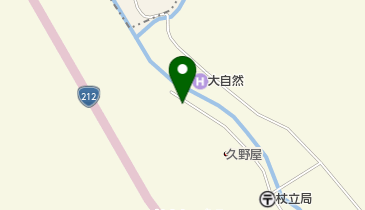 葉隠館の地図画像