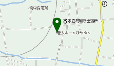 特別養護老人ホームひめゆりの地図画像