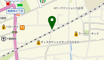 ピーチピットの地図画像