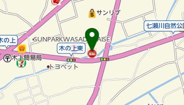 ステーキガスト大分木ノ上店の地図画像