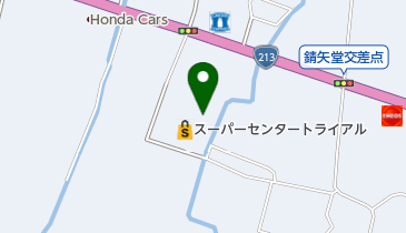 マルシェトライアル中津店の地図画像