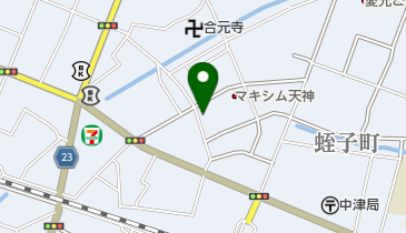 スナックオズの地図画像