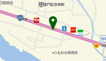 モイスティーヌ佐伯鶴岡サロンの地図画像