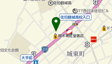 回転寿司マルマンの地図画像