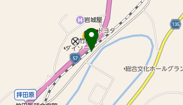 品木理容室の地図画像