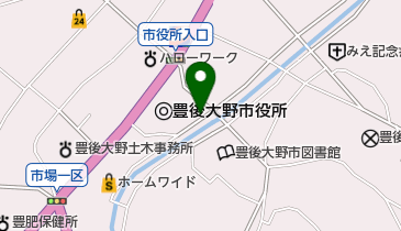 大野地区自家用自動車協会の地図画像