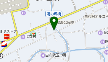 キャラクターショップヘラクレス湯布院店の地図画像