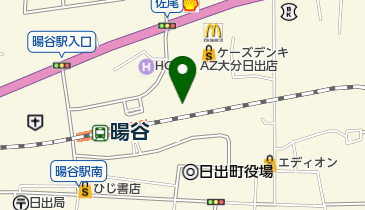 もろとみクリーニングBiVi日出店の地図画像