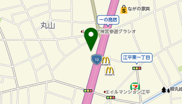 アローズ株式会社の地図画像