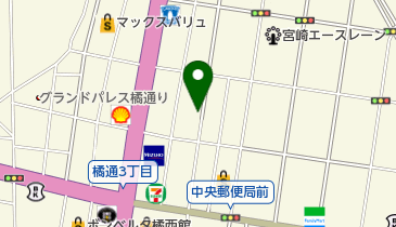 宮崎山形屋 別棟 宮崎山形屋パーキング立体駐車場の地図画像