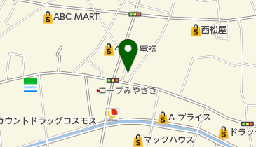 ダイメイクアップスタジオの地図画像