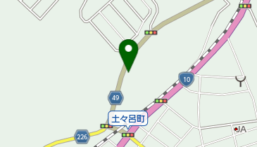 雑貨Beansの地図画像