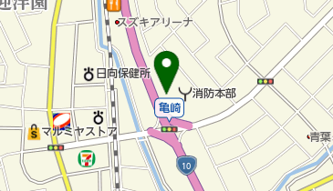 株式会社丸商建設日向店の地図画像