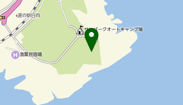 日向サンパークスポーツ施設の地図画像