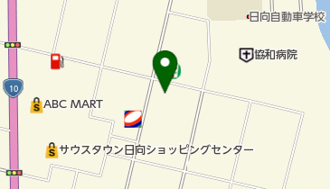 おくの動物病院の地図画像