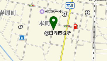 興和商事株式会社 日向営業所の地図画像