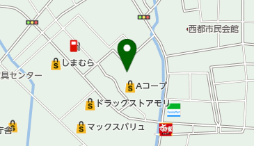 マダムハウス西都店の地図画像