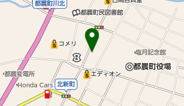 戸田はきもの店の地図画像