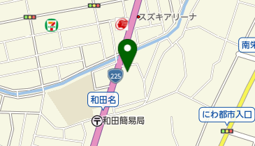 切手ガス設備の地図画像