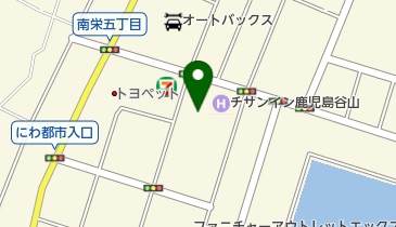 日建学院 鹿児島校の地図画像