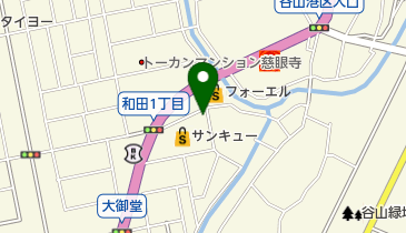 手作り惣菜たんぽぽの地図画像